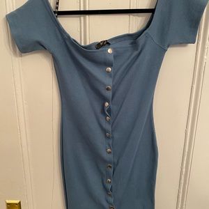 Blue missguided dress